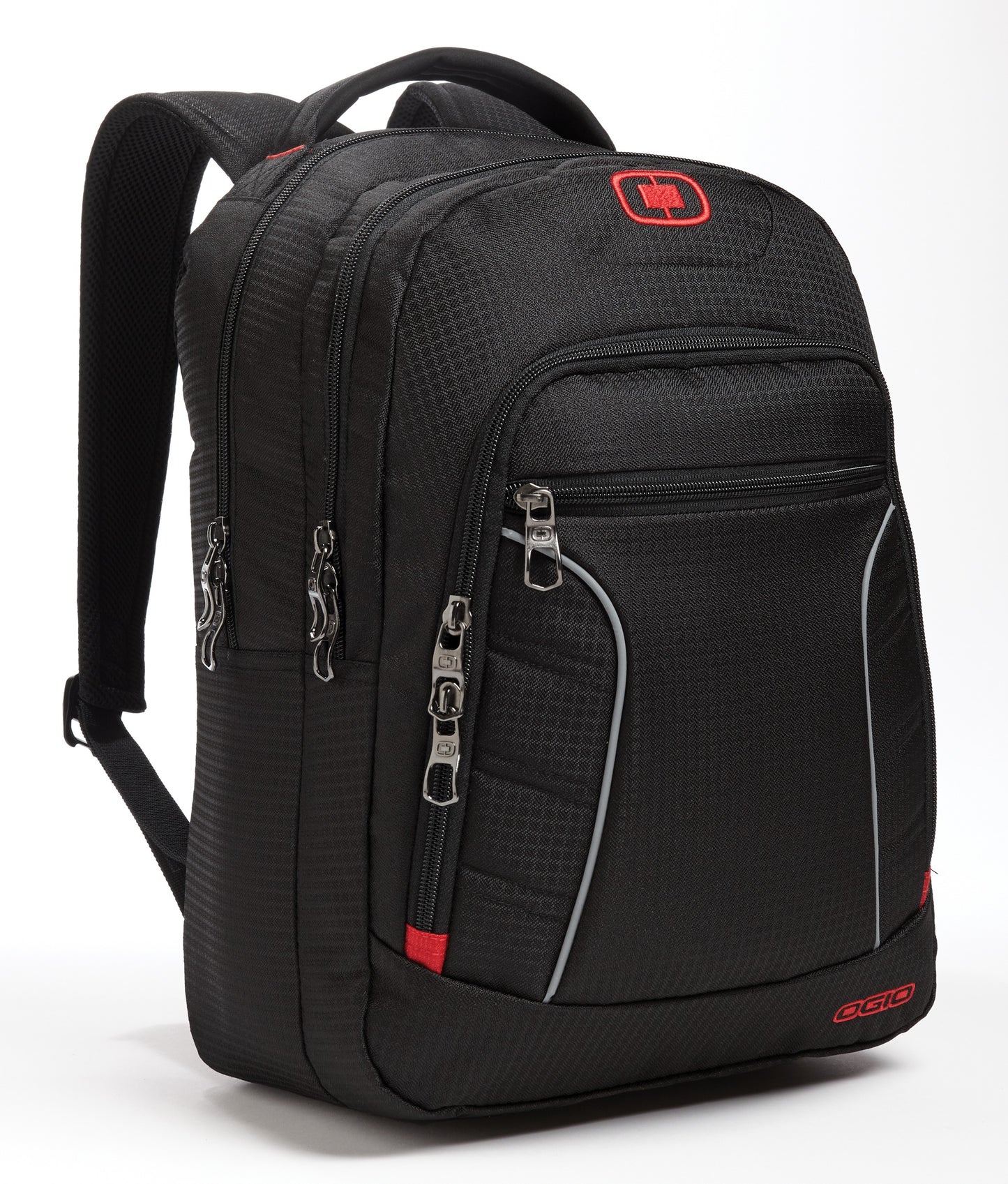 OGIO COLTON BACKPACK (411063) - Blk Rd Silver