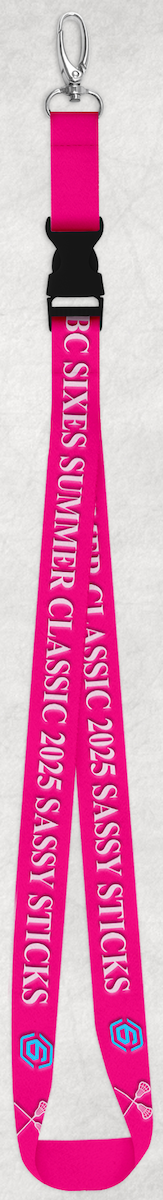 BC Sixes Summer Classic Sassy Sticks Lanyard