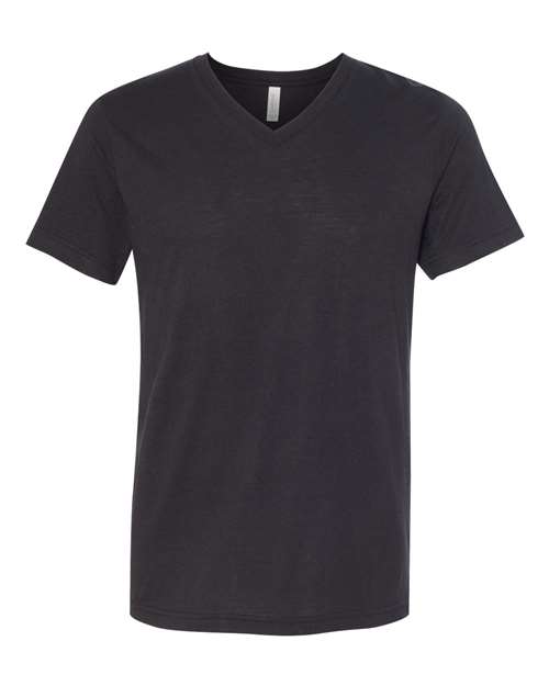 BELLA + CANVAS Unisex Triblend V-Neck Tee – 3415 - Black