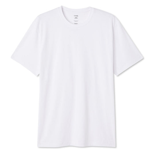 George Men's Stretch Crewneck Tee – Softwash Stock - White