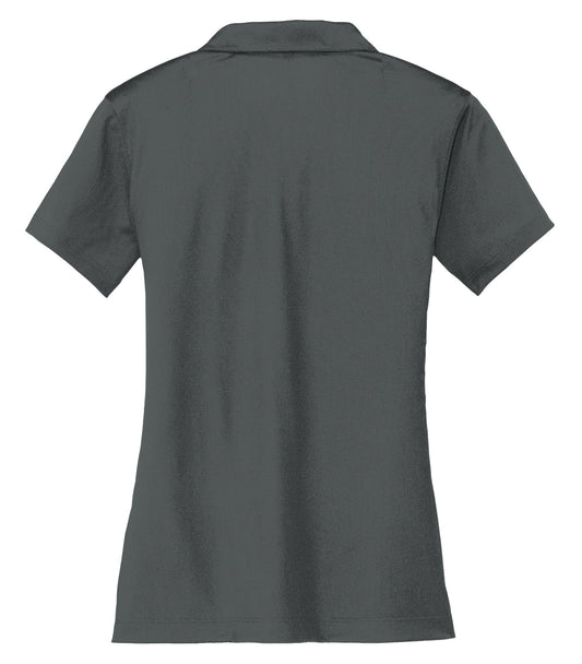 Nike Dri-FIT VERTICAL MESH LADIES' POLO (637165) - Flat Back Anthracite