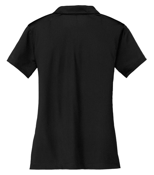 NIKE Dri-FIT VERTICAL MESH LADIES' POLO - Black