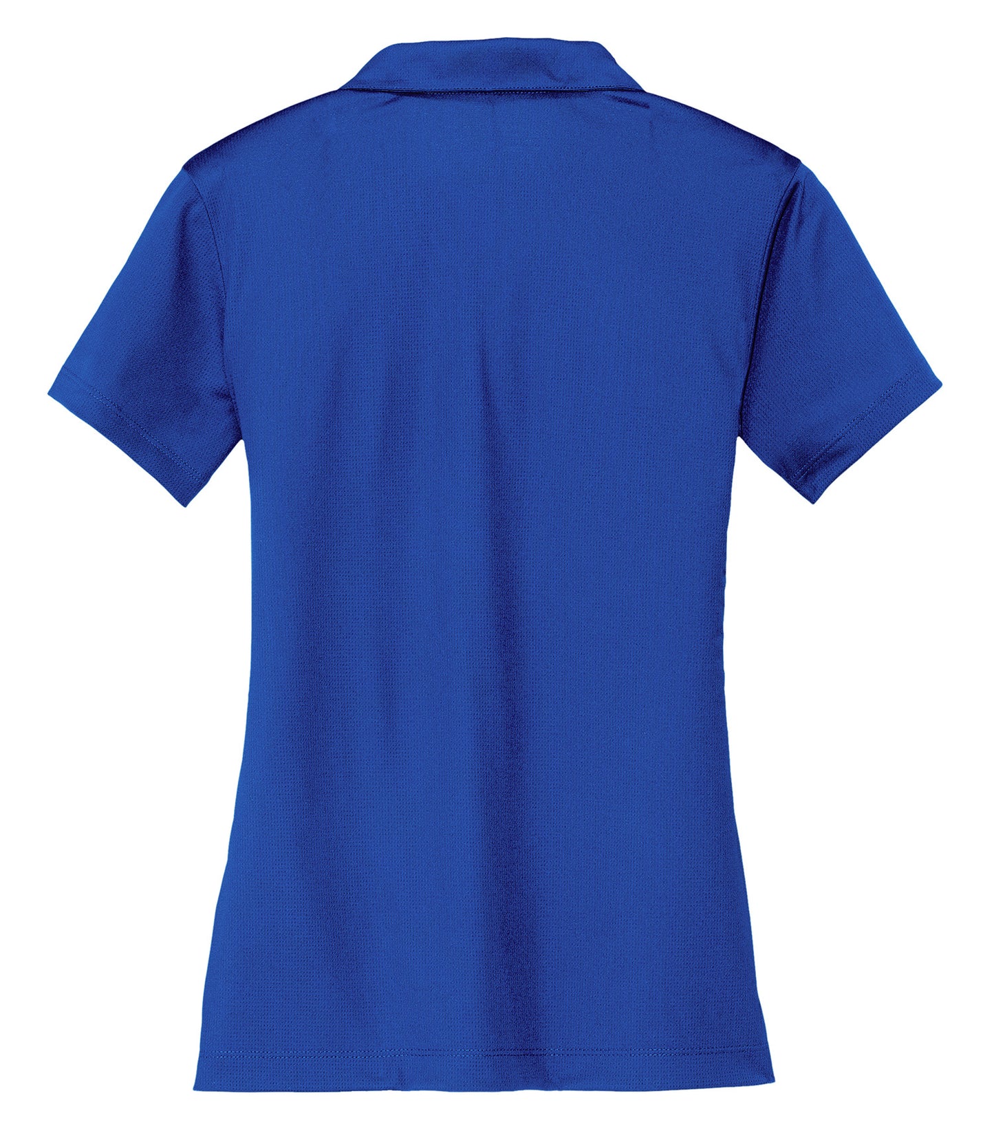 Nike Dri-FIT VERTICAL MESH LADIES' POLO (637165) - Flat Back Old Royal
