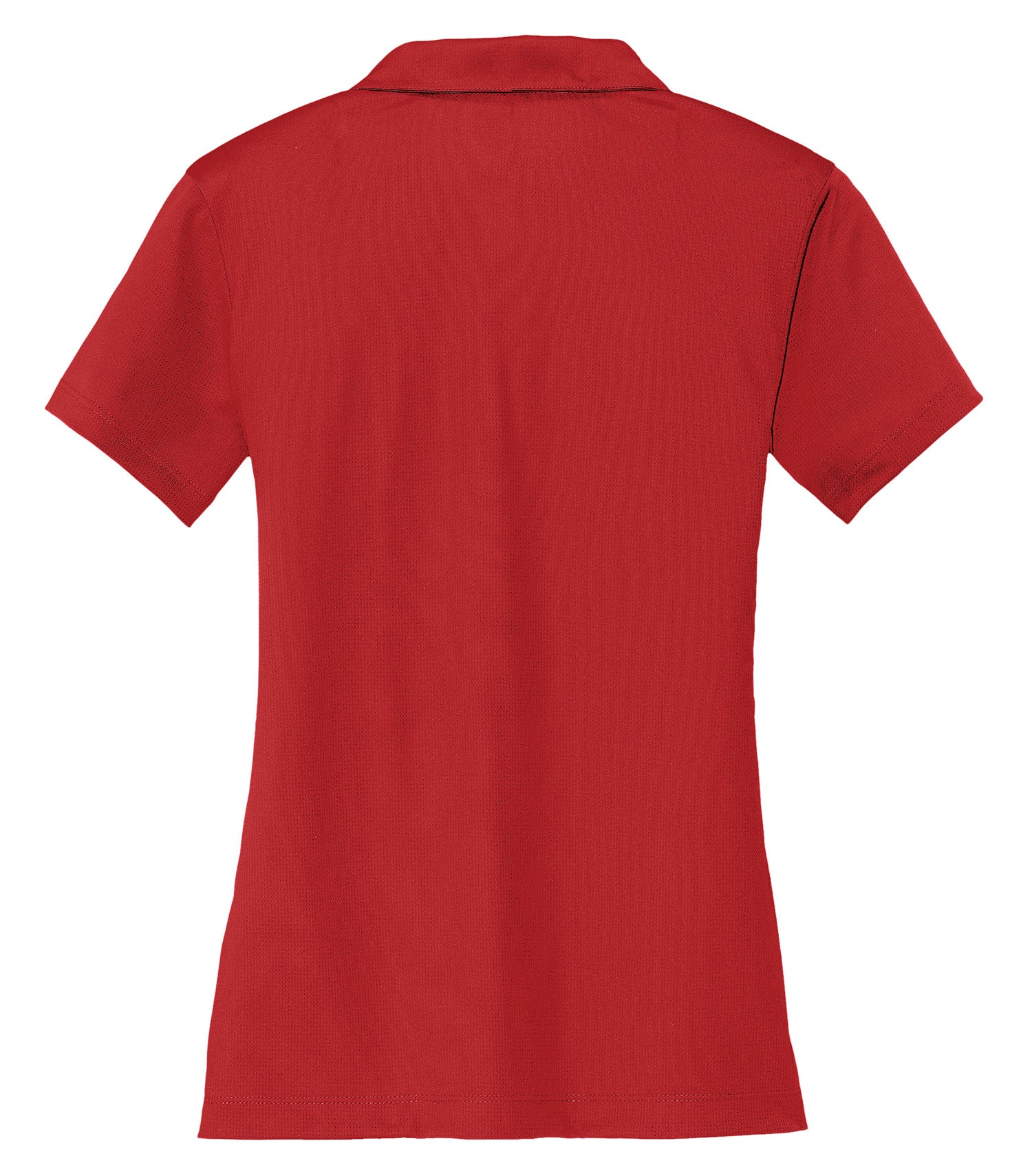 Nike Dri-FIT VERTICAL MESH LADIES' POLO (637165) - Flat Back University Red