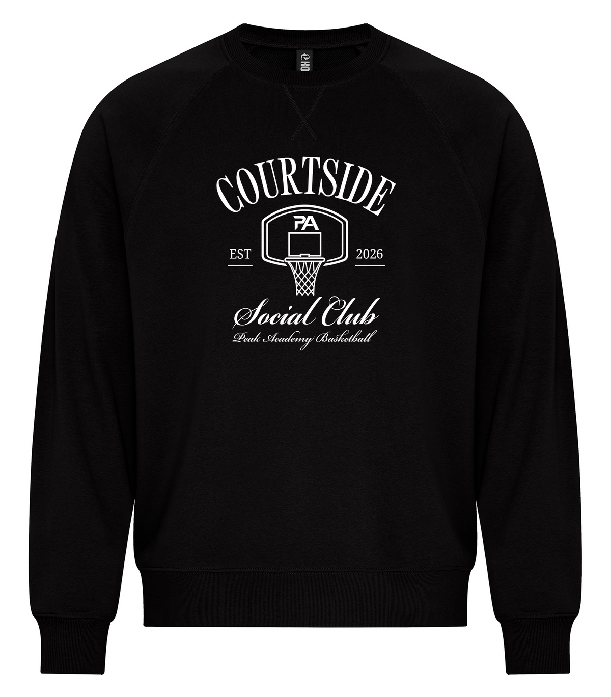 PEAK ACADEMY COURTSIDE CLASSIC CREWNECK