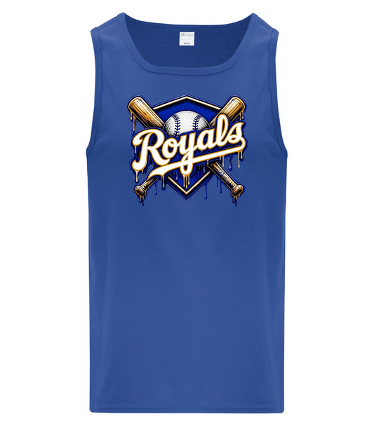ROYALS BLUE ADULT TANK TOPS