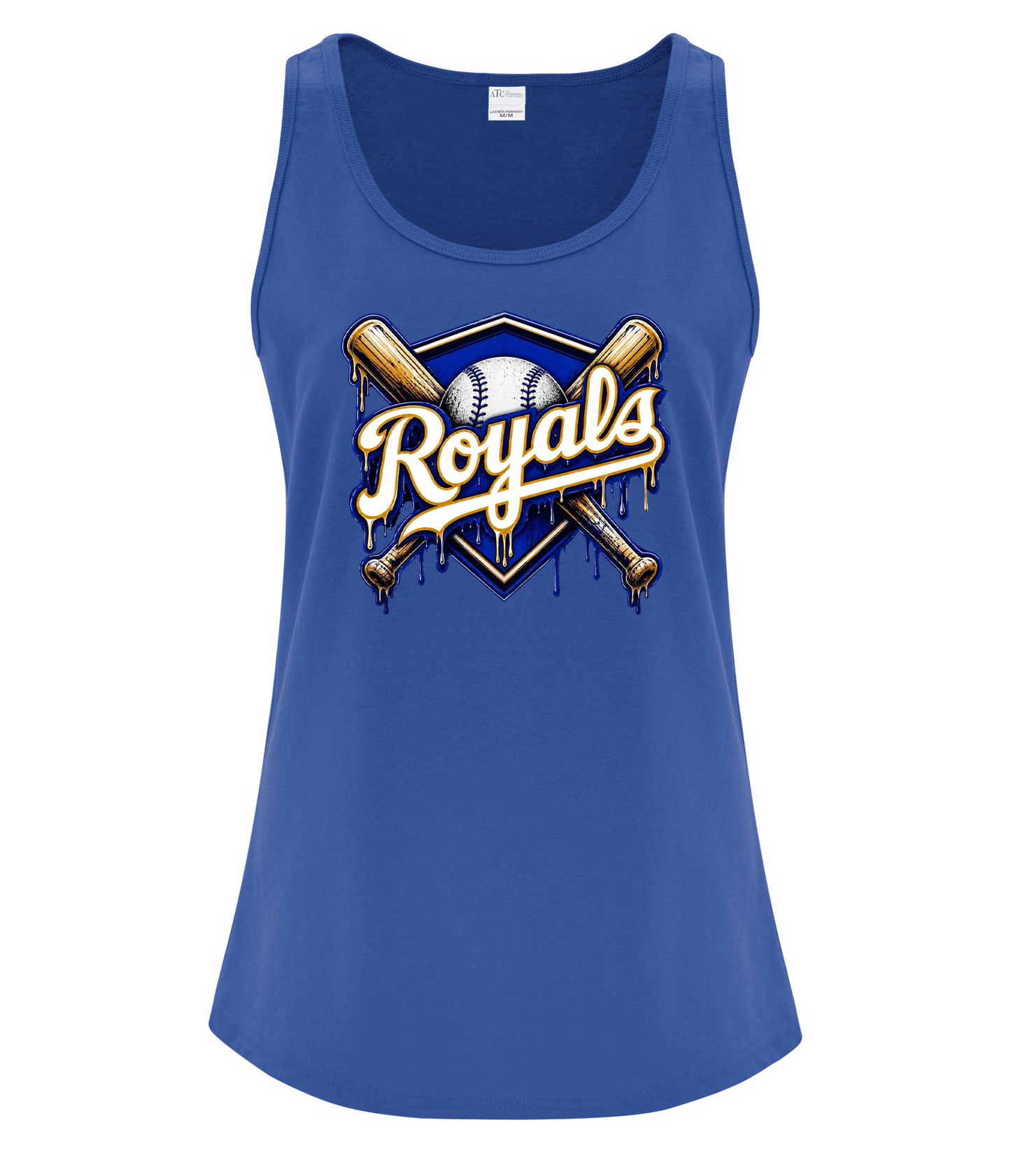 ROYALS BLUE ADULT TANK TOPS