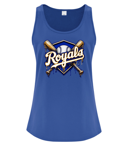ROYALS BLUE ADULT TANK TOPS