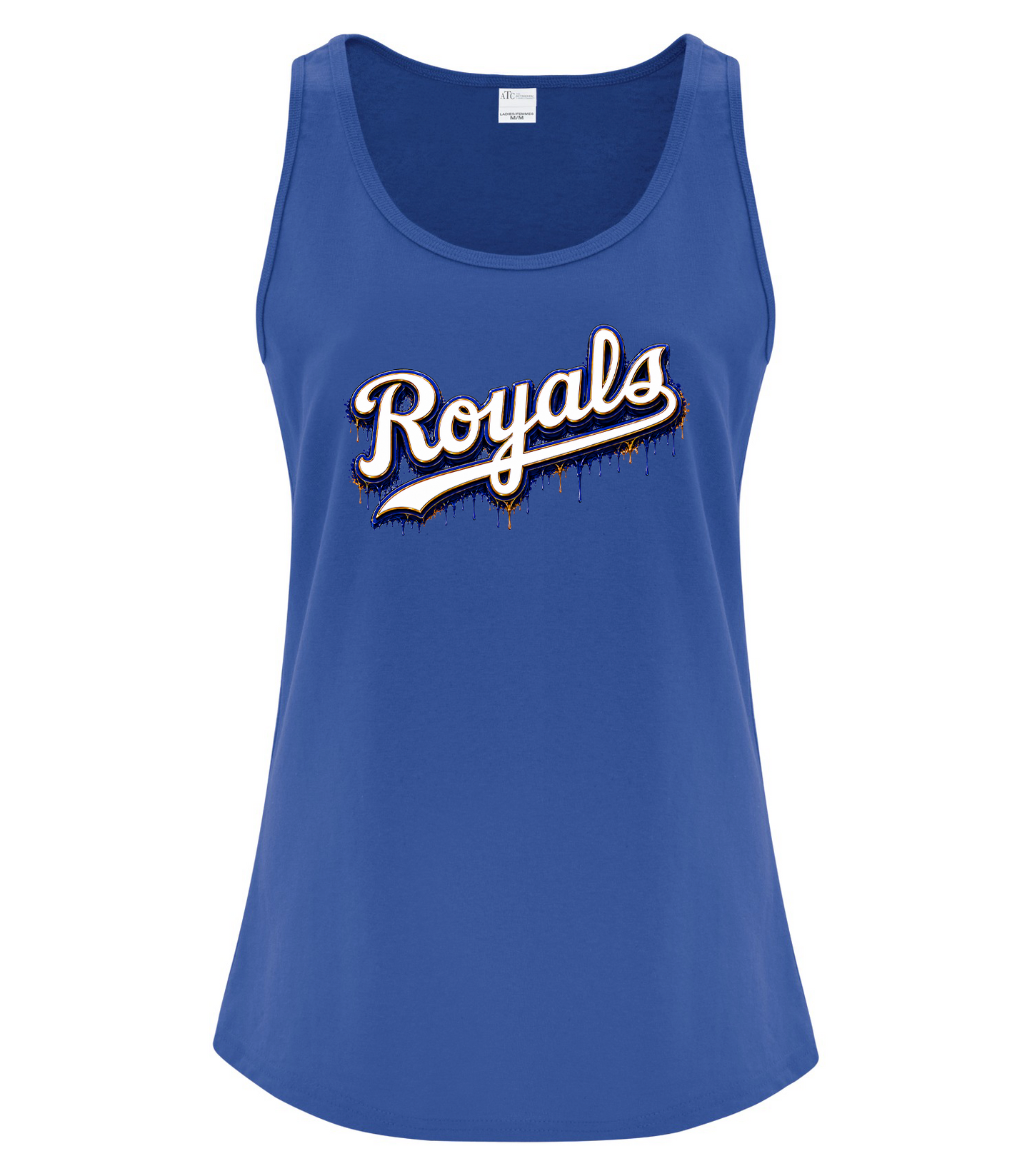ROYALS BLUE ADULT TANK TOPS