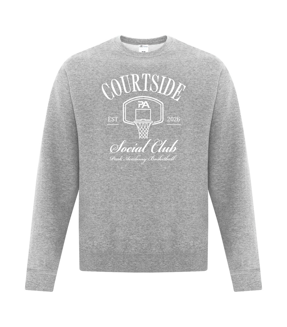 PEAK ACADEMY COURTSIDE CLASSIC CREWNECK