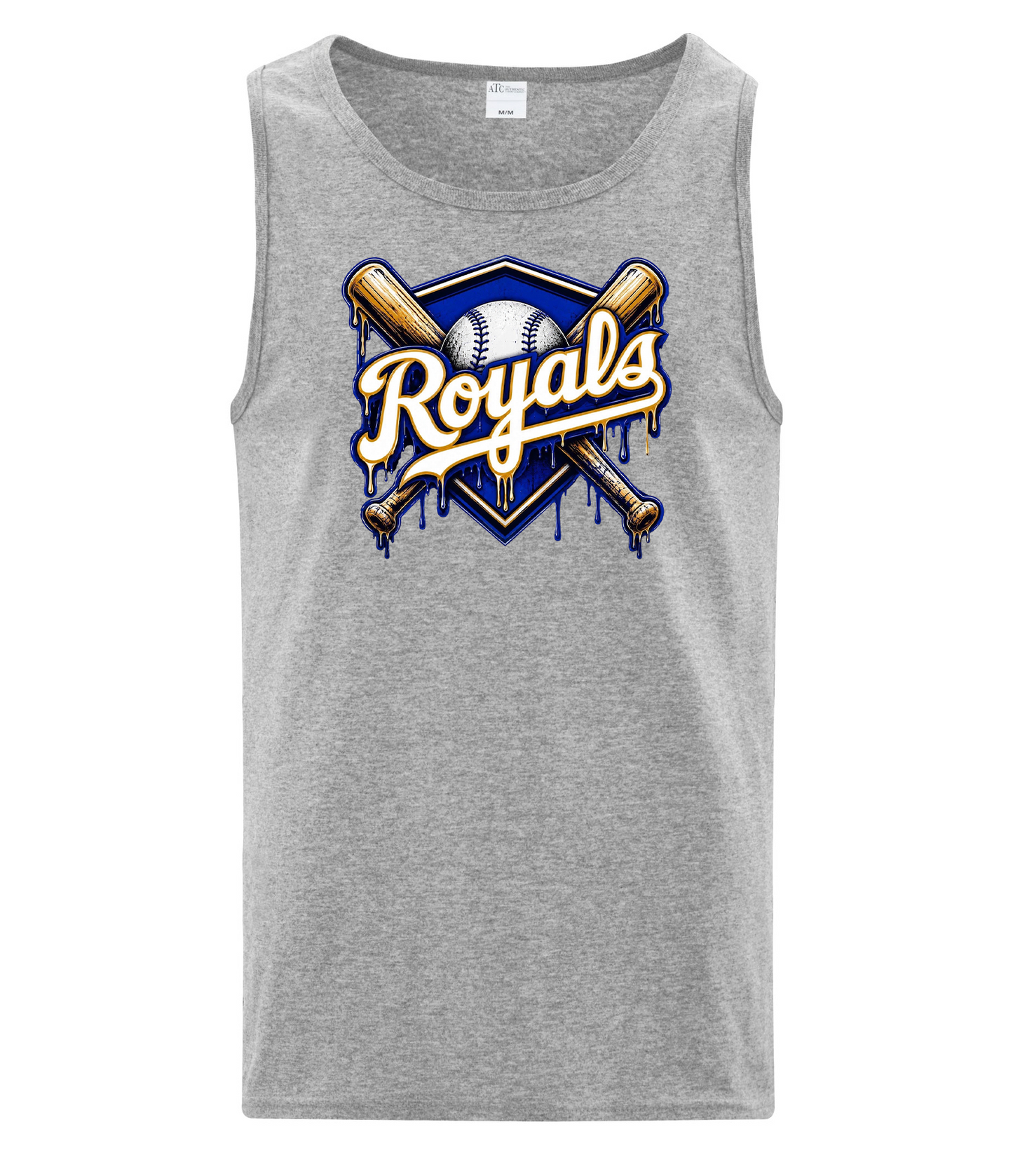 ROYALS BLUE ADULT TANK TOPS
