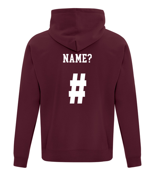 RON BURGUNDY BASEBALL ADULT FLEECE TOPS