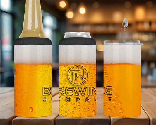 Trainwreck Brewing Company Coozie Tumbler