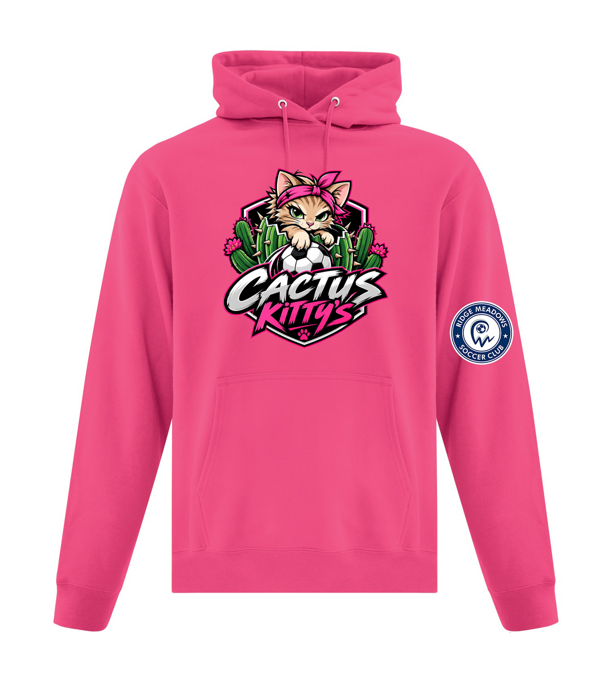 CACTUS KITTY'S ADULT HOODIES