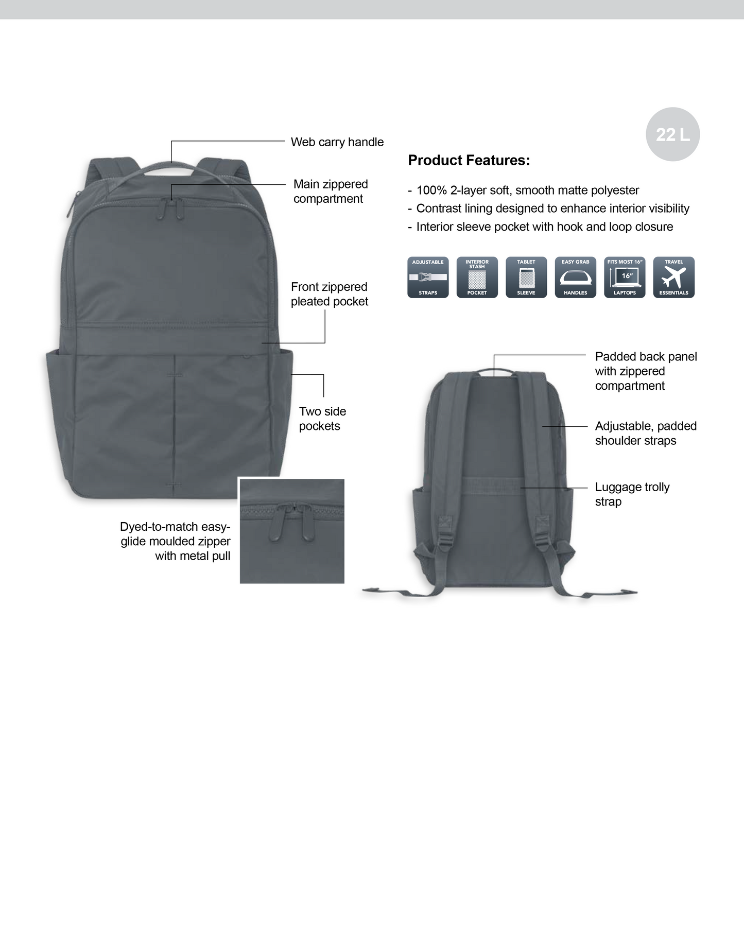 *NEW* A.S.I.A. BACKPACK