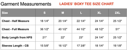 PEAK ACADEMY LADIES' BOXY TEE