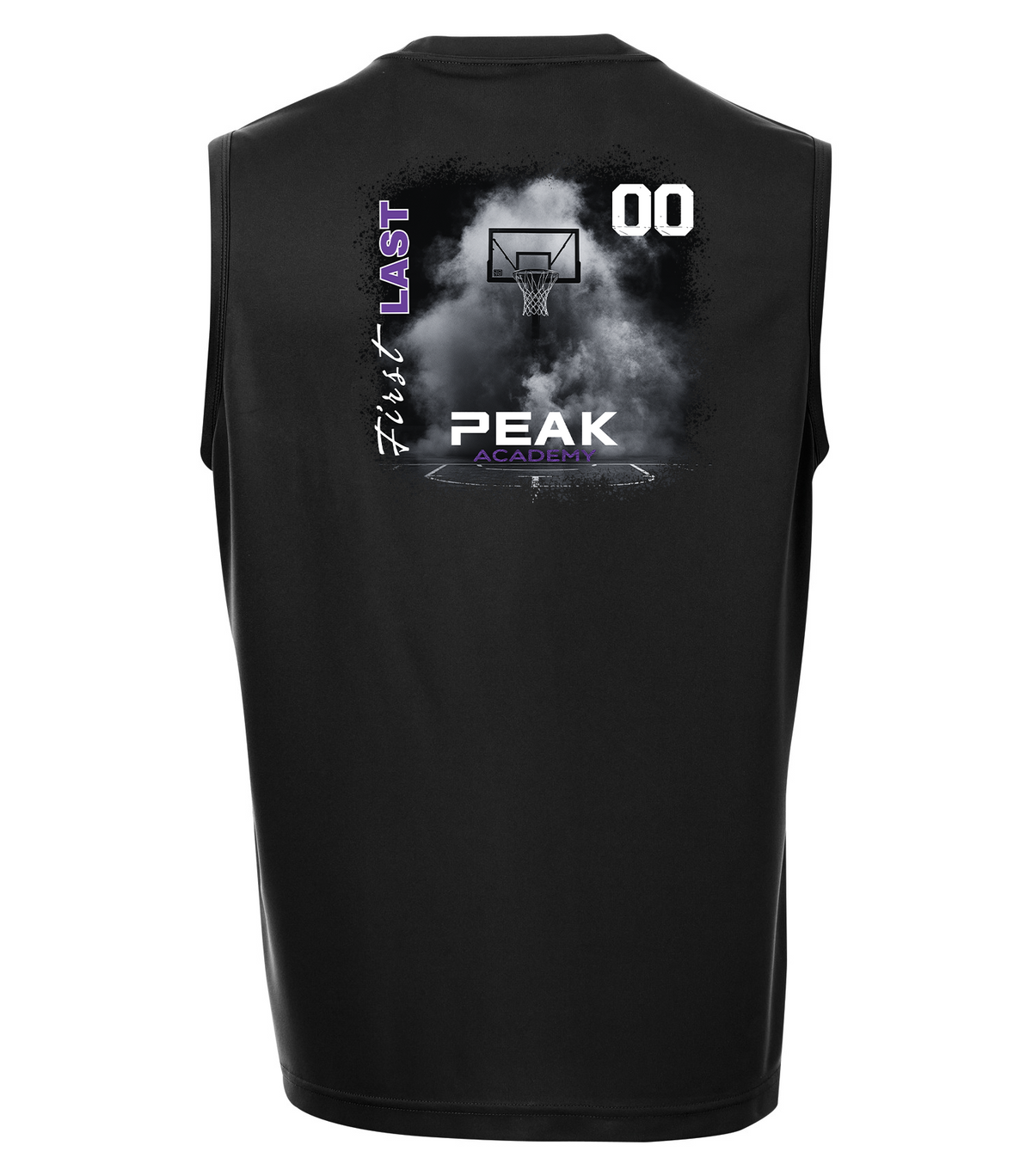 PEAK ACADEMY SLEEVELESS TEE