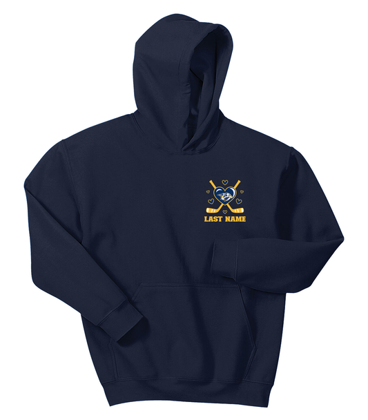 TRI-CITIES FEMALE ICE HOCKEY PREDATORS HOODIES - YOUTH