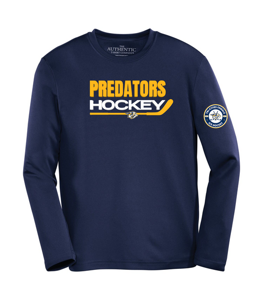 PREDATORS YOUTH PERFORMANCE LONG SLEEVE