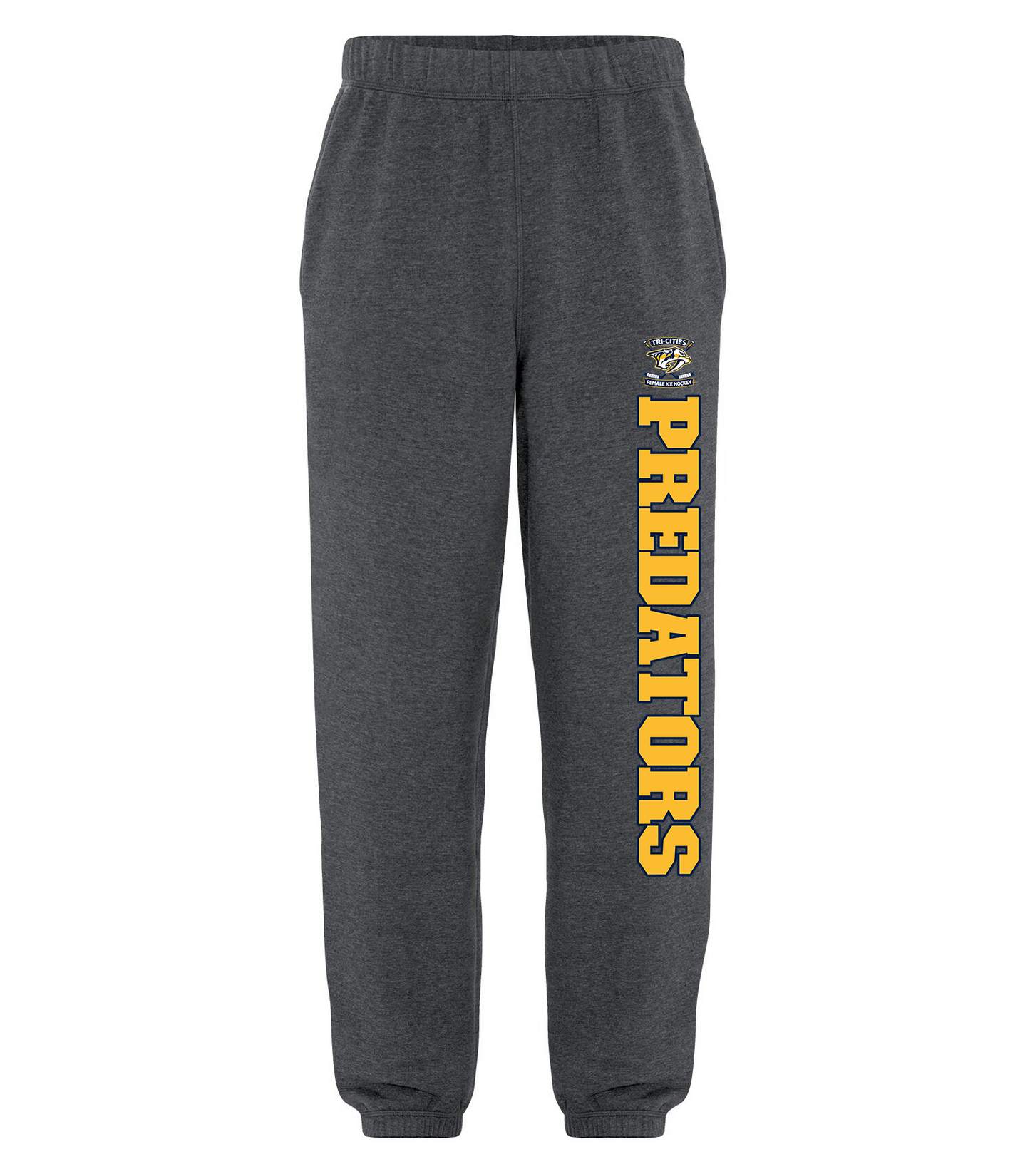 TRI-CITIES FEMALE ICE HOCKEY PREDATORS - ADULT SWEATPANTS 2026