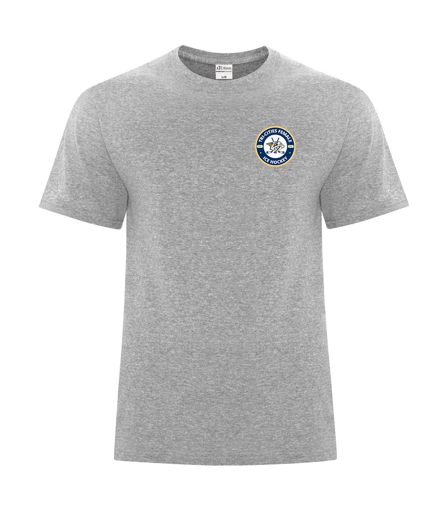 TRI-CITIES FEMALE ICE HOCKEY PREDATORS TEES - ADULT