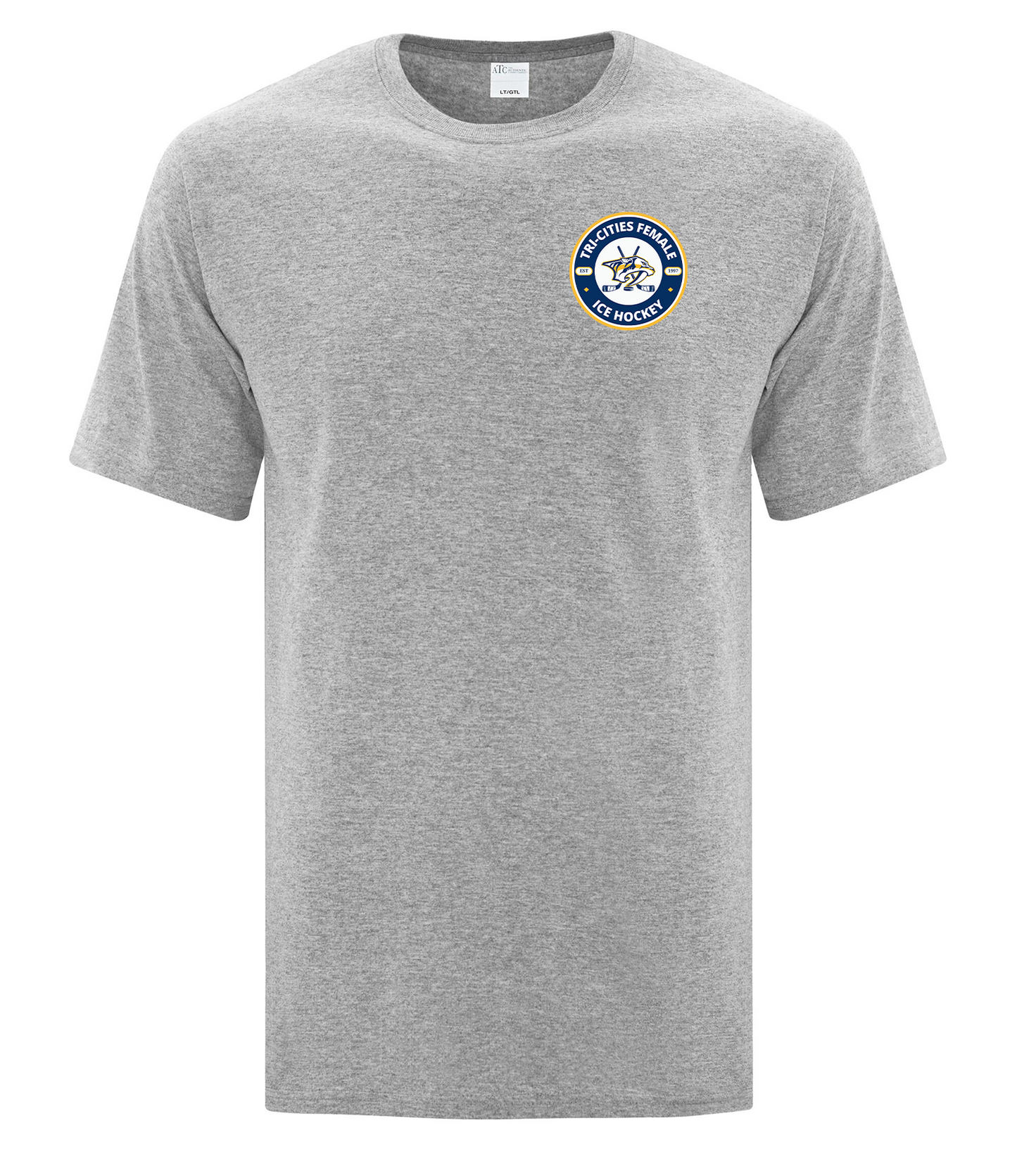 TRI-CITIES FEMALE ICE HOCKEY PREDATORS TEES - ADULT