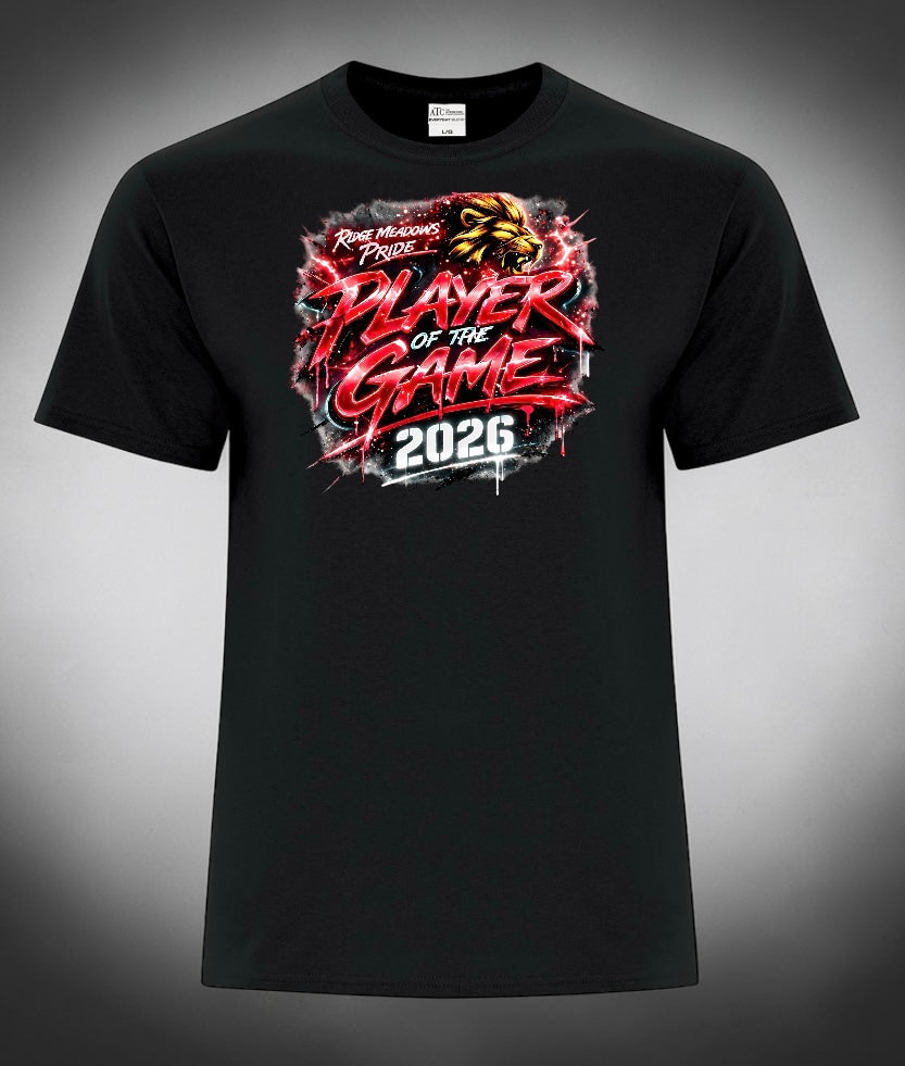 RIDGE MEADOWS PRIDE - PLAYER OF THE GAME TEES