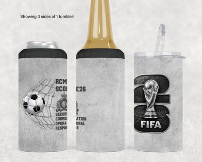SCORE COOZIE TUMBLER