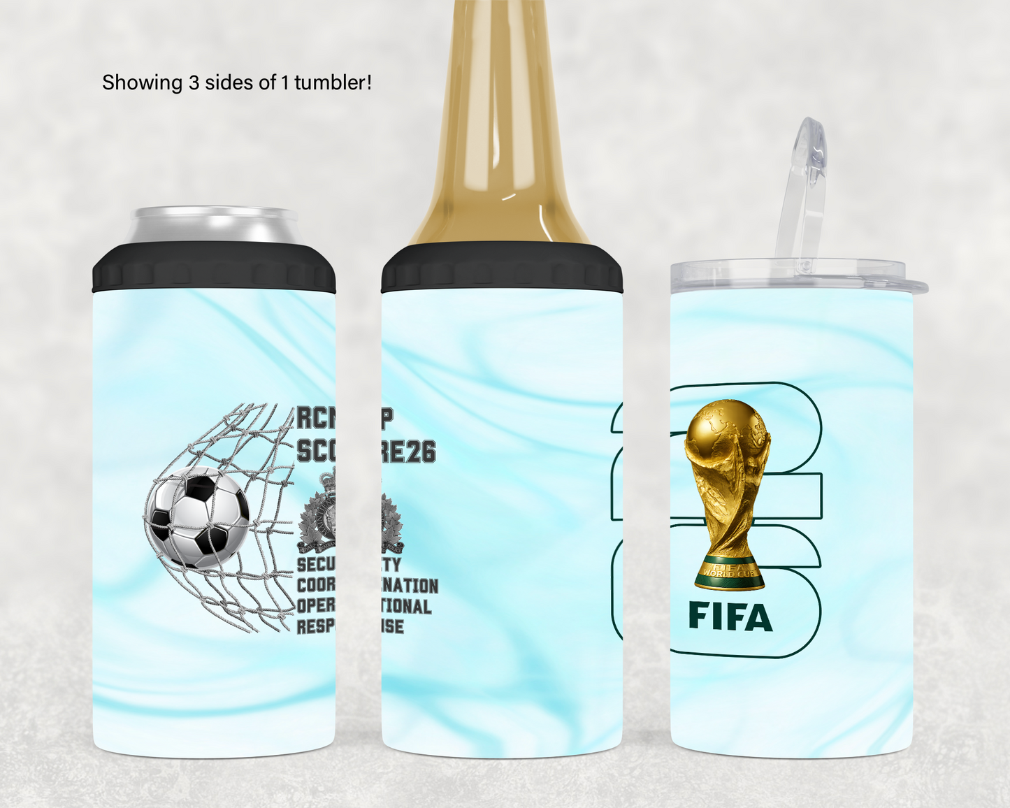 SCORE COOZIE TUMBLER