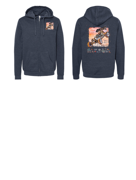 HUNTERS BIG BARN '25 ZIP HOODIE