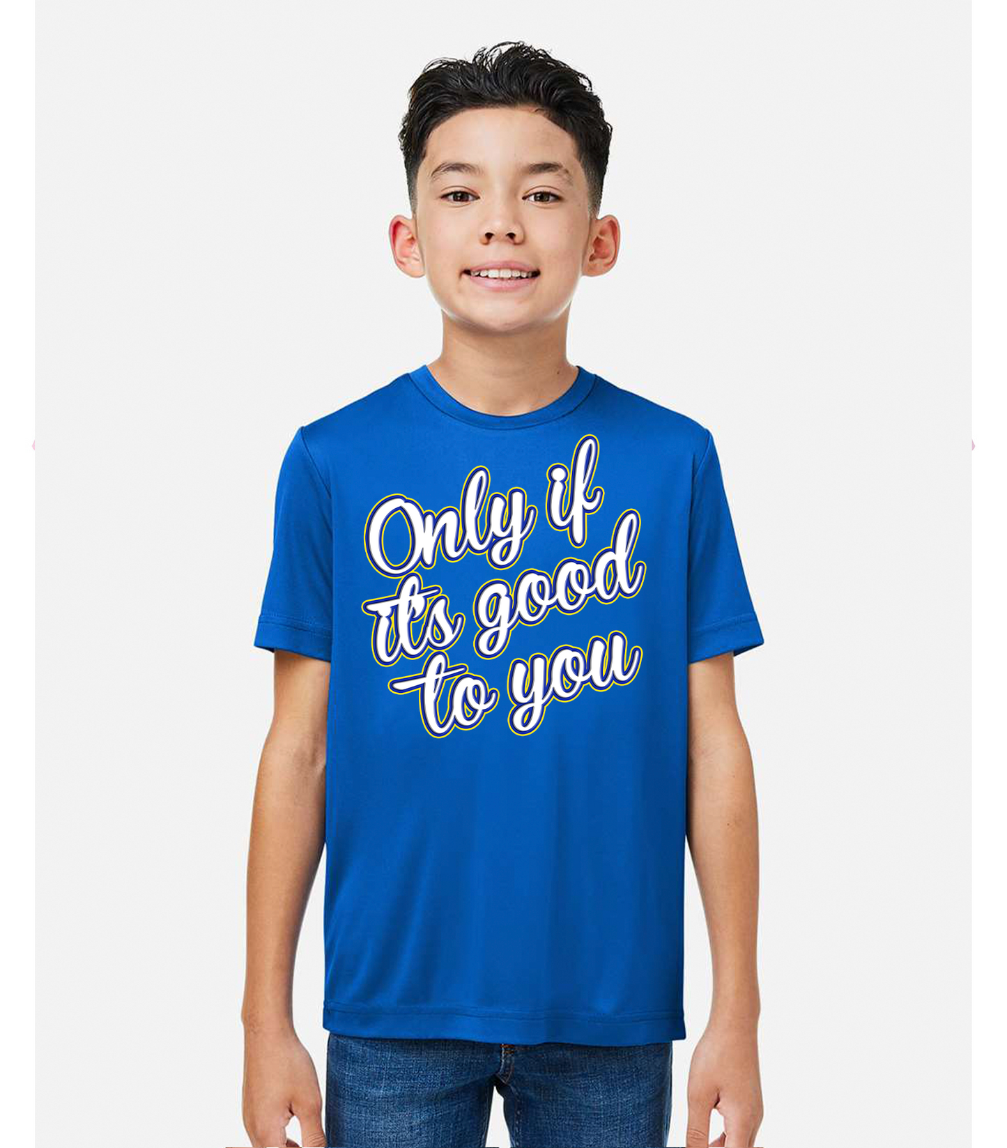 ROYALS BLUE YOUTH PERFORMANCE SHIRTS