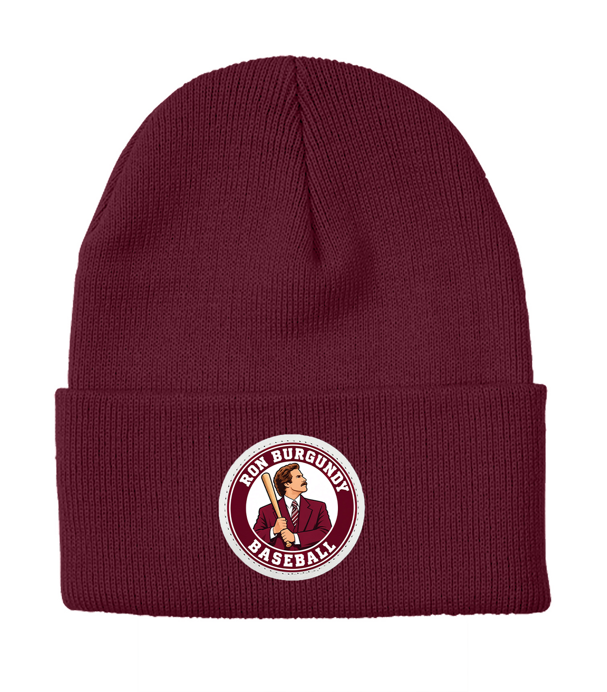RON BURGUNDY BASEBALL TOQUE
