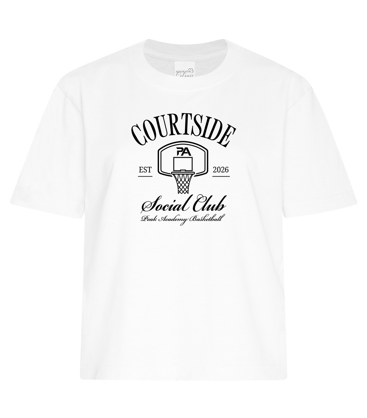 PEAK ACADEMY LADIES' BOXY TEE