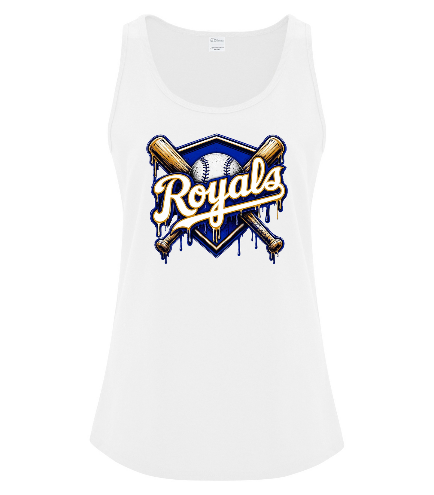ROYALS BLUE ADULT TANK TOPS