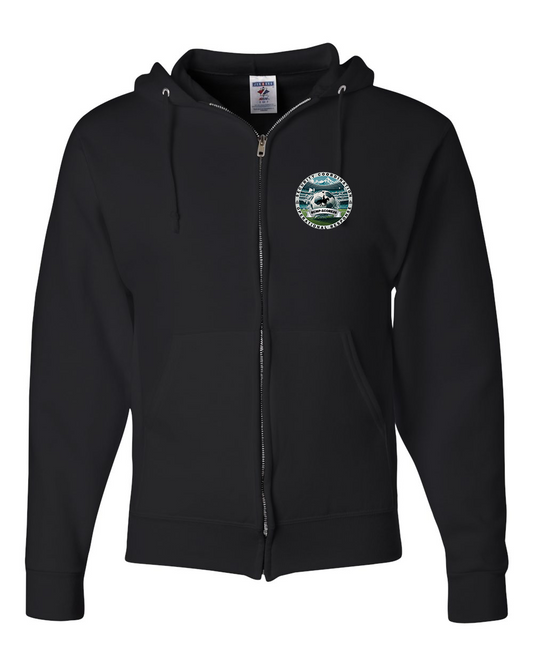 SCORE ZIP HOODIES