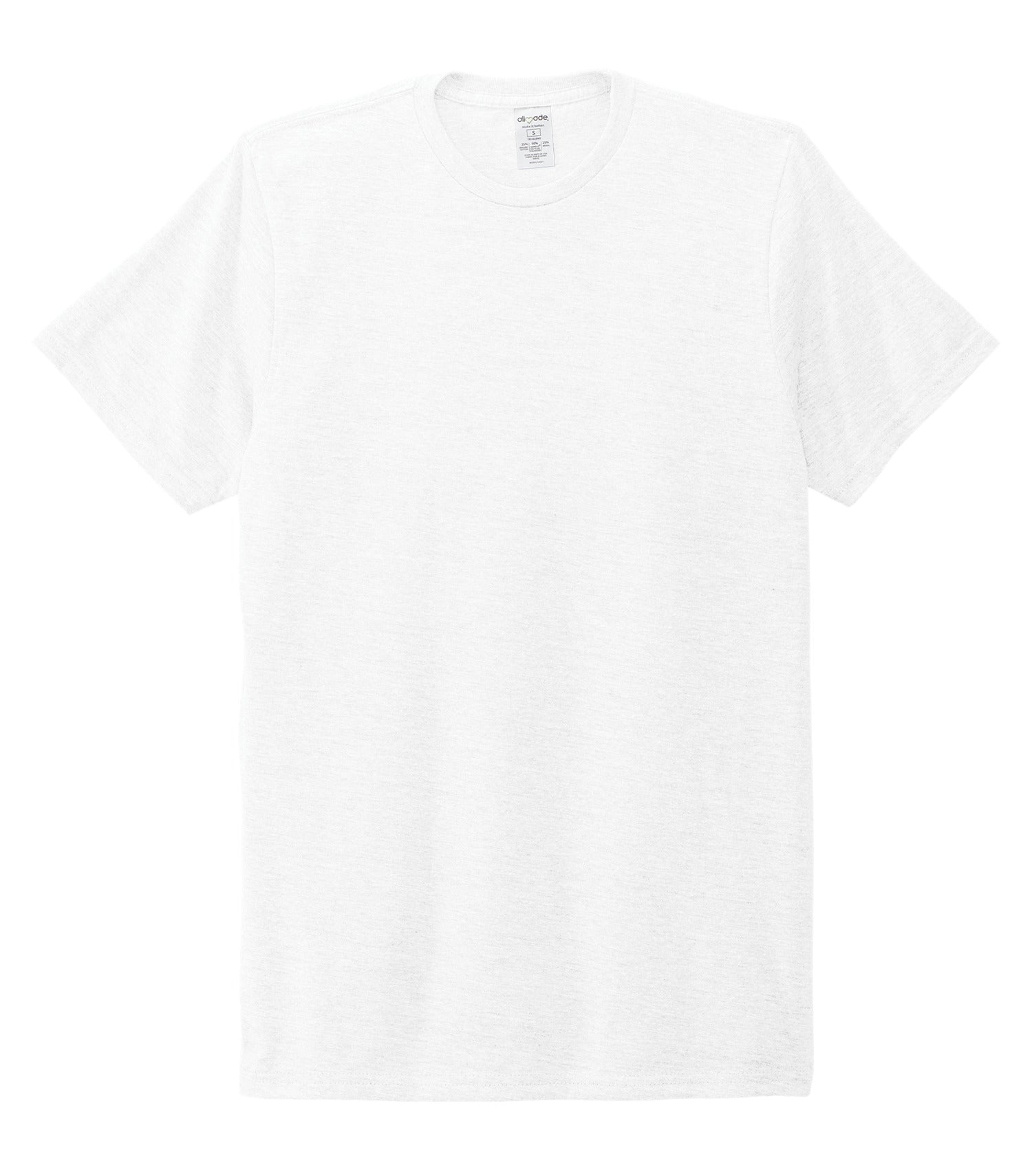 Allmade UNISEX TRI-BLEND TEE (AL2004CA) - Bright White