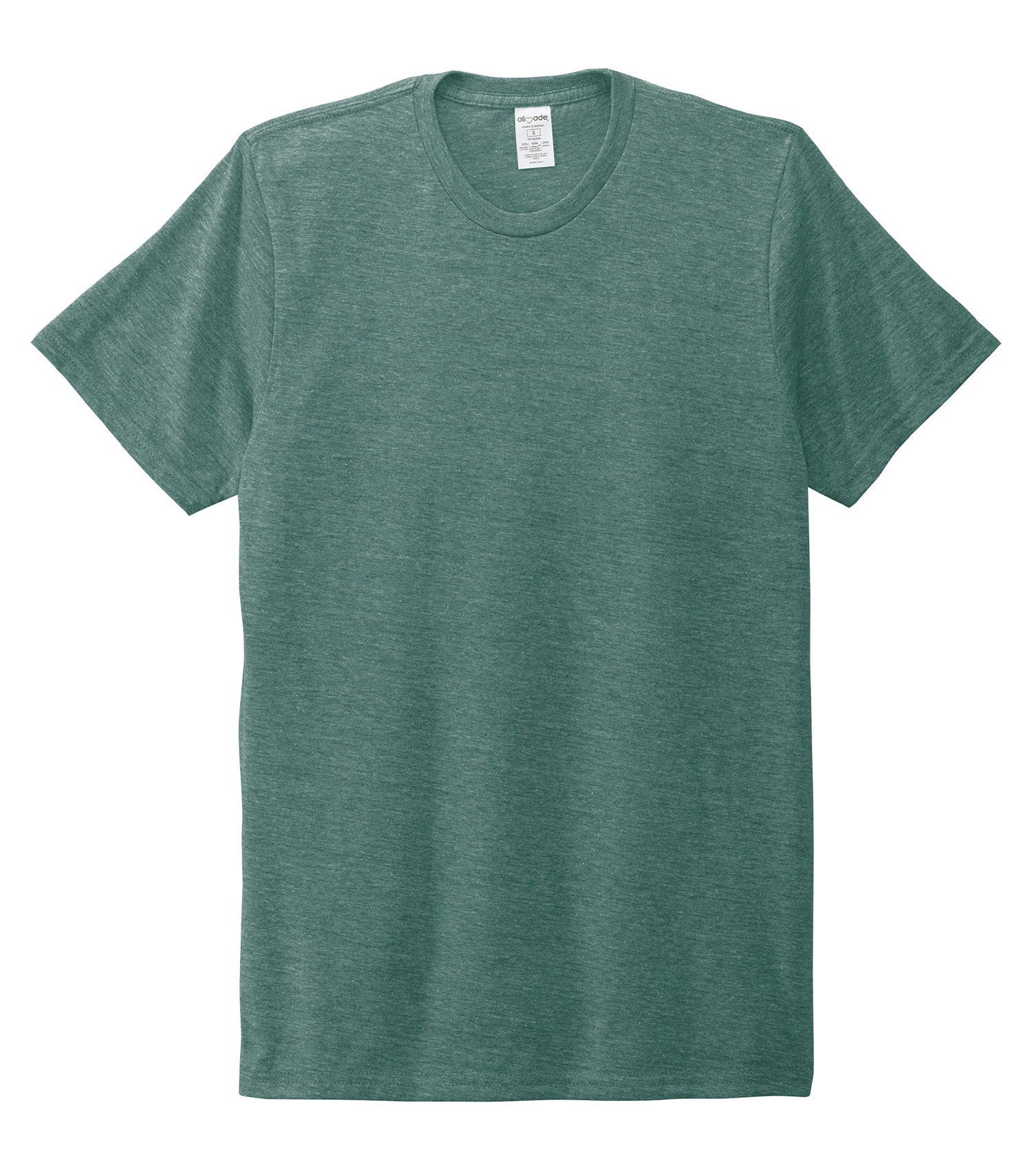 Allmade UNISEX TRI-BLEND TEE (AL2004CA) - Deep Sea Green