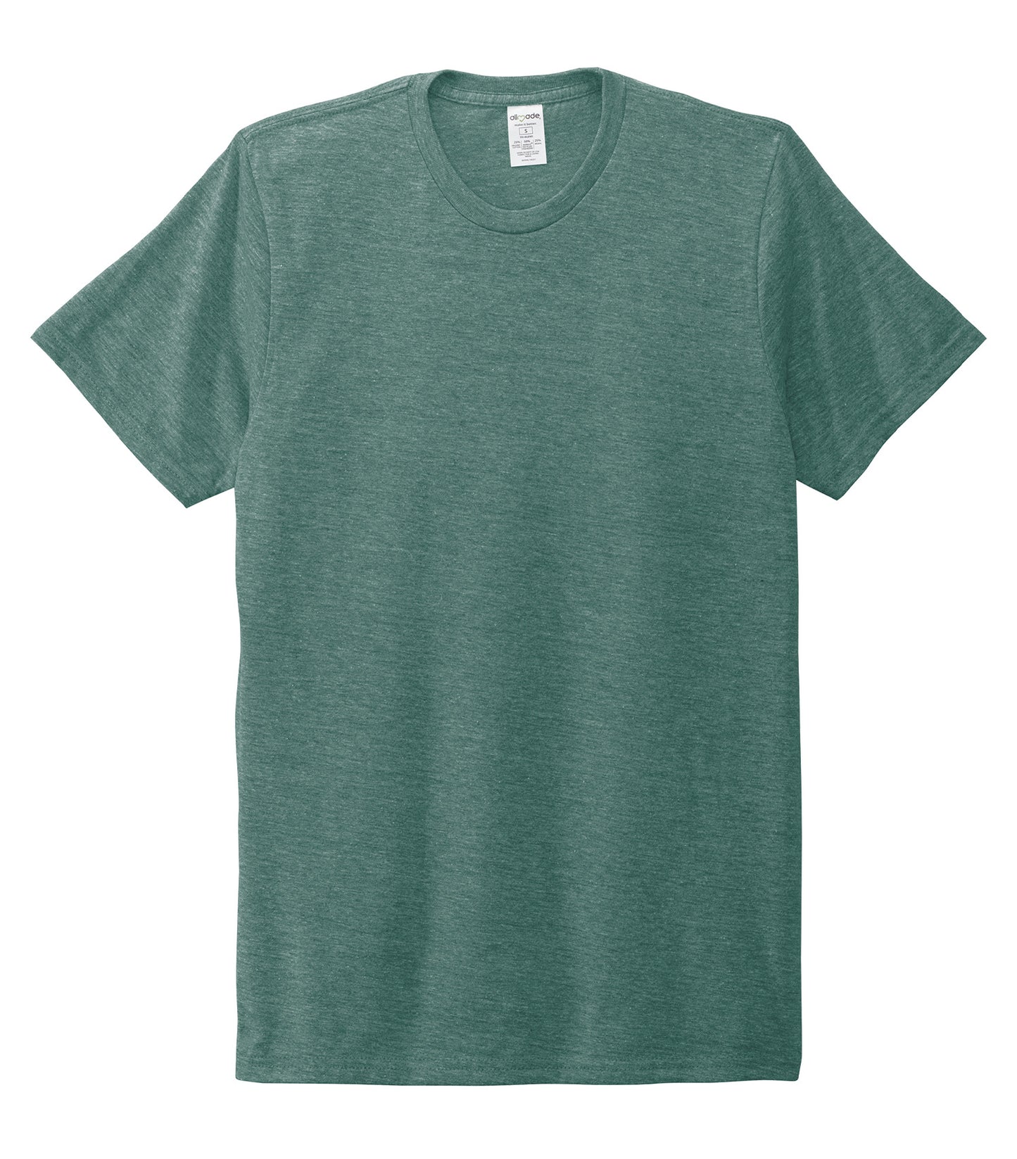 Allmade UNISEX TRI-BLEND TEE (AL2004CA) - Deep Sea Green