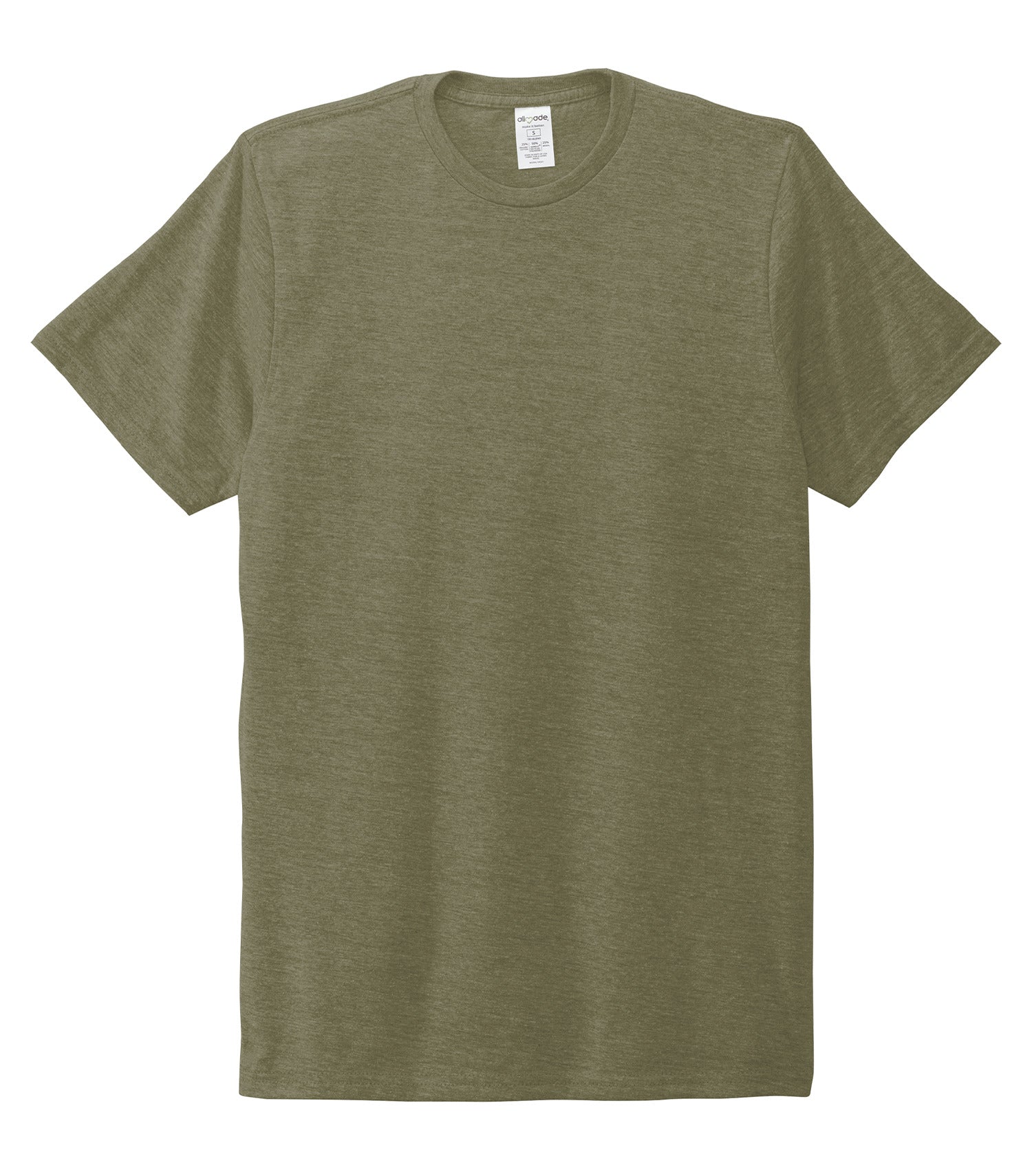 Allmade UNISEX TRI-BLEND TEE (AL2004CA) - Olive You Green