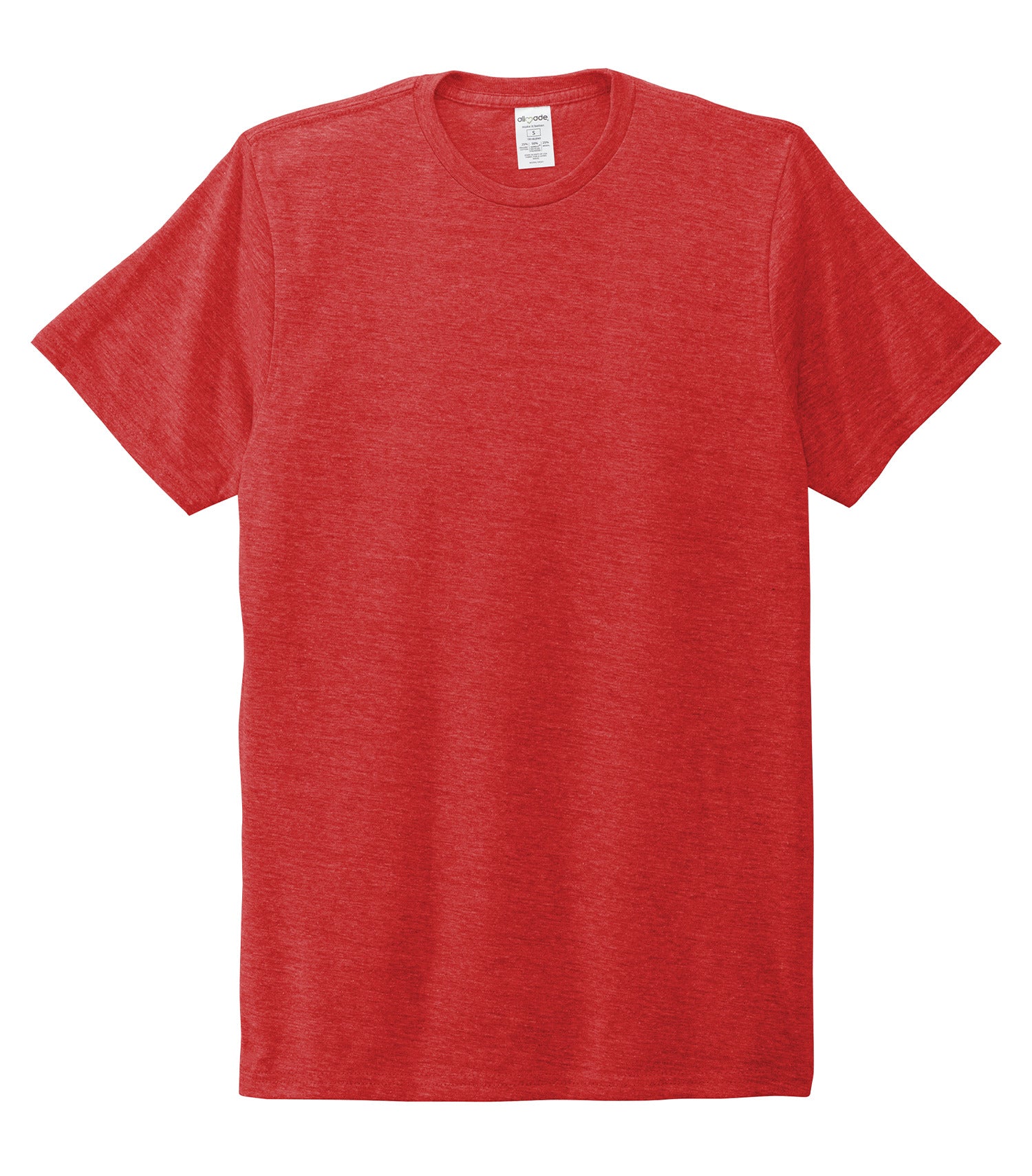 Allmade UNISEX TRI-BLEND TEE (AL2004CA) - Rise Up Red