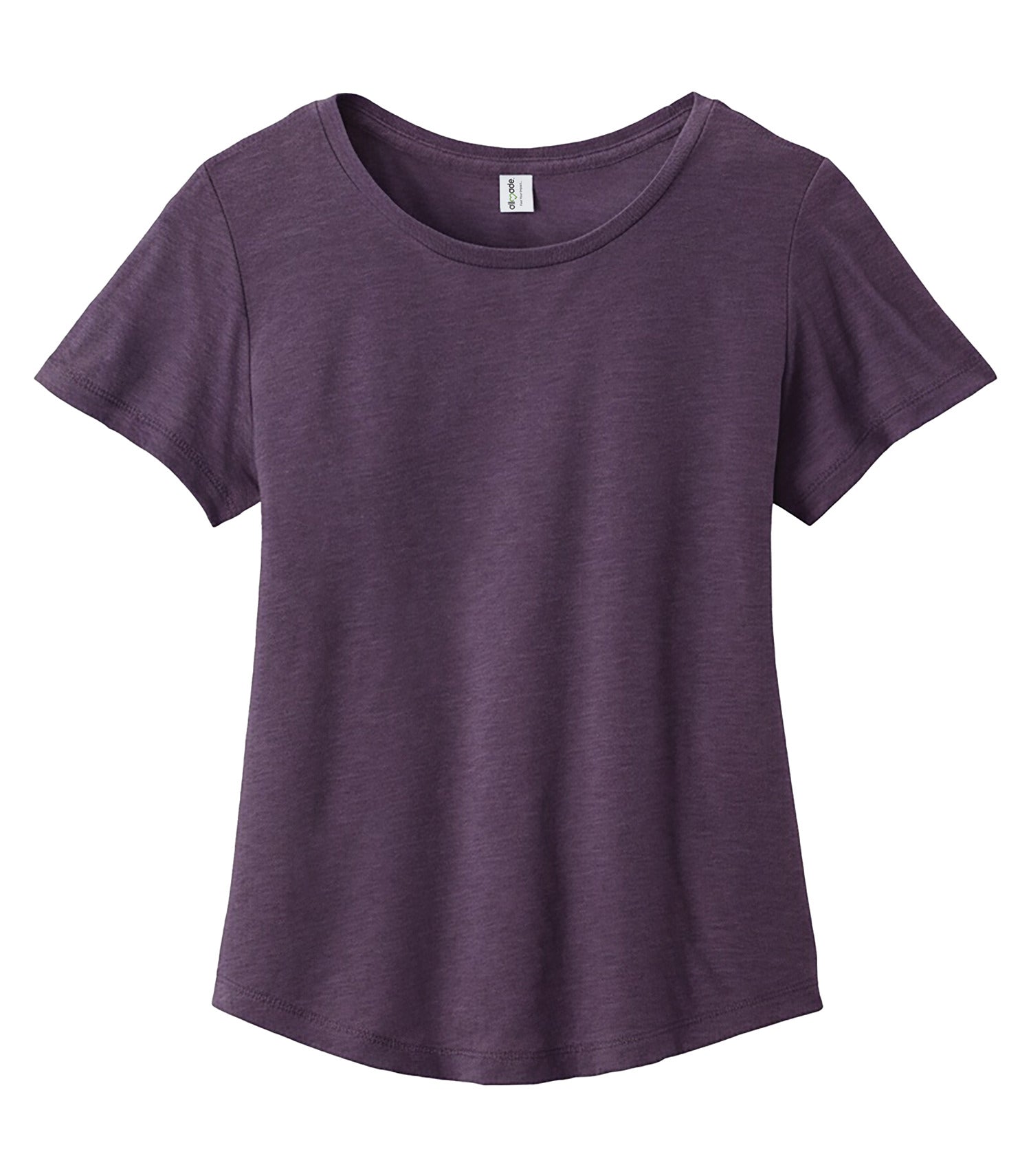 Allmade WOMEN'S RELAXED TRI-BLEND SCOOP NECK TEE (AL2015CA) - Huckleberry