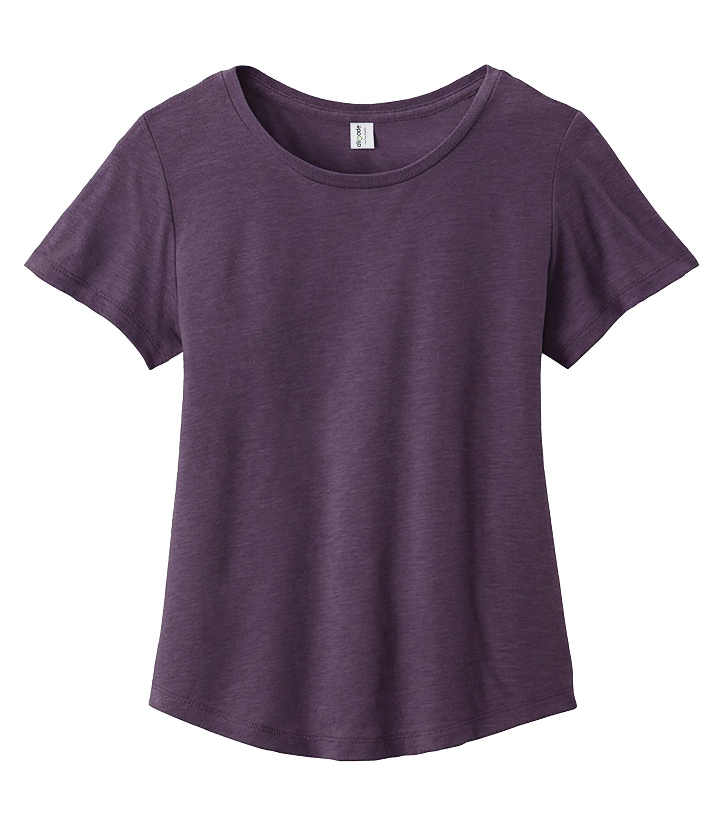 Allmade WOMEN'S RELAXED TRI-BLEND SCOOP NECK TEE (AL2015CA) - Huckleberry