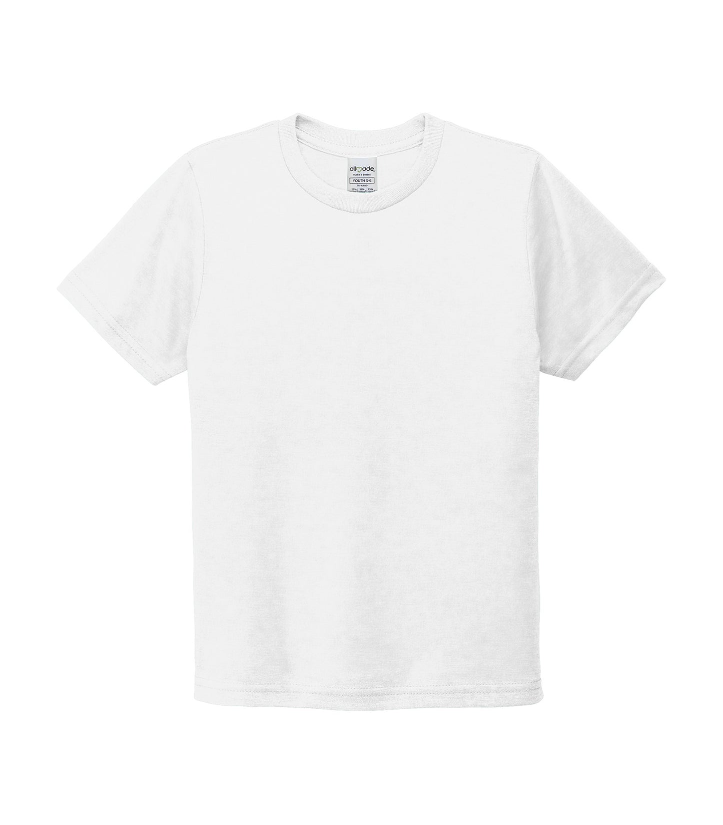 Allmade YOUTH TRI-BLEND TEE (AL207CA) - Bright White