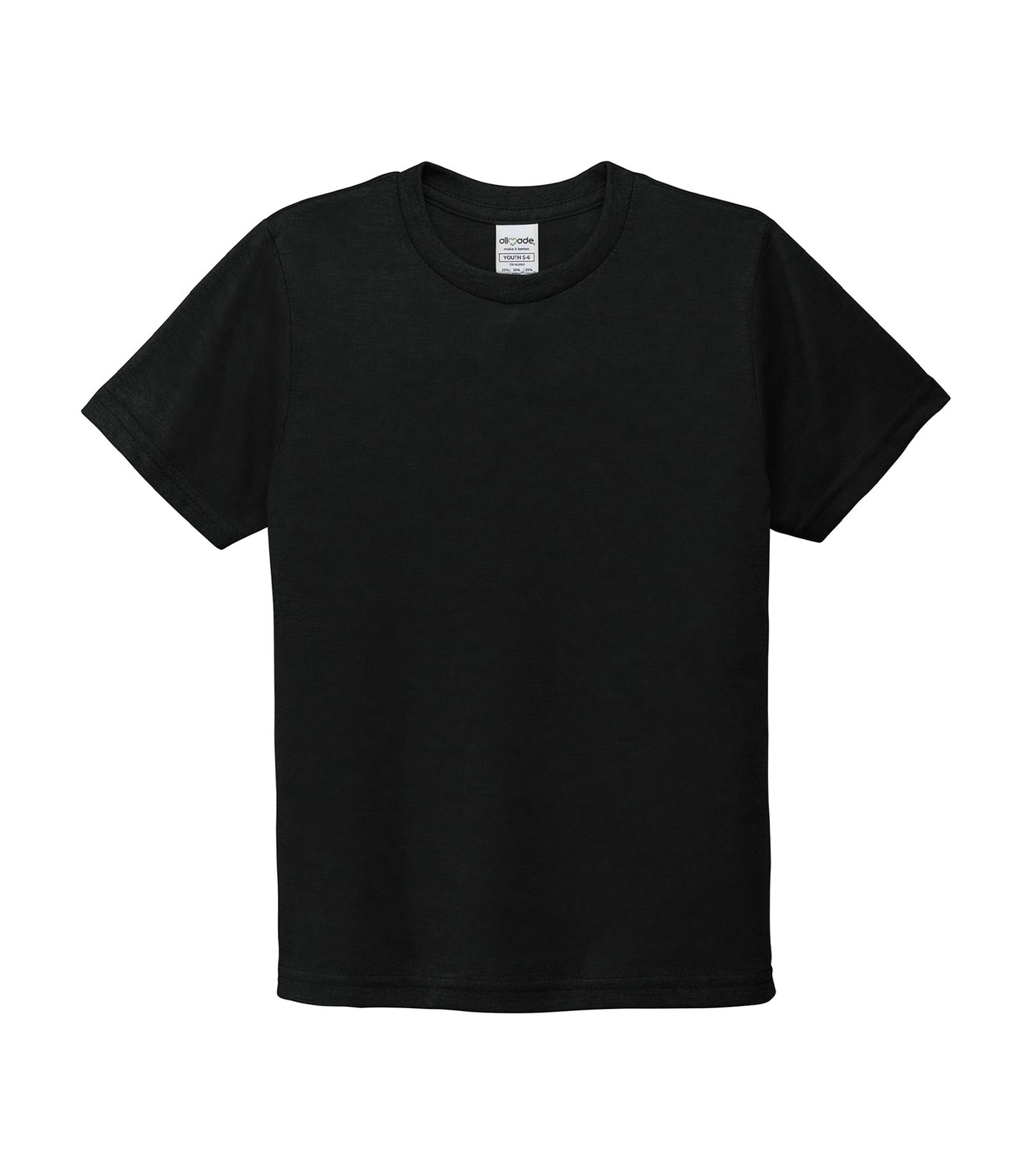 Allmade YOUTH TRI-BLEND TEE (AL207CA) - Deep Black