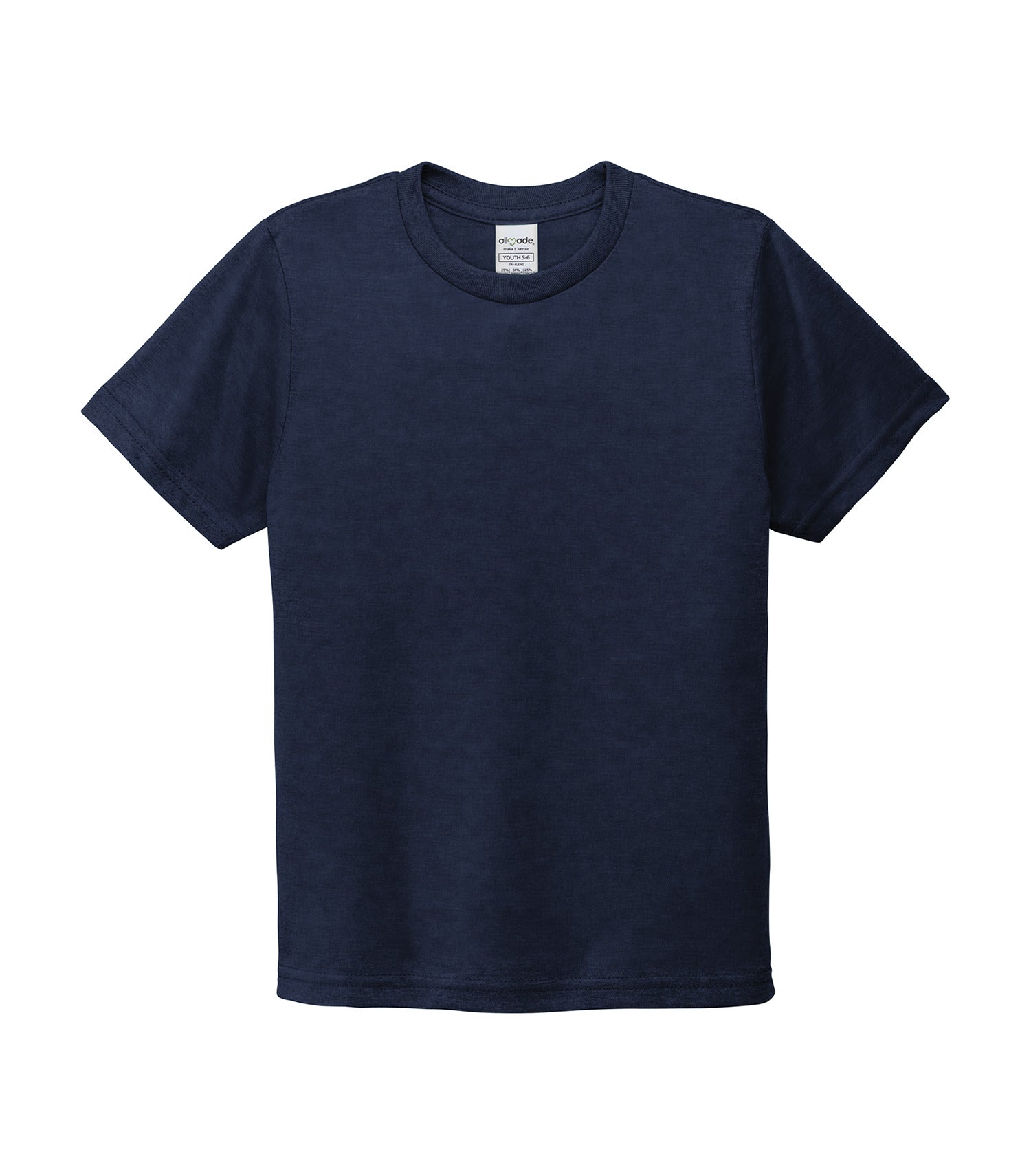 Allmade YOUTH TRI-BLEND TEE (AL207CA) - Night Sky Navy