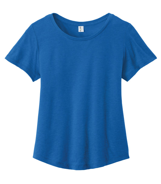 ALLMADE® WOMEN'S RELAXED ORGANIC COTTON SCOOP NECK TEE - Beacon Blue