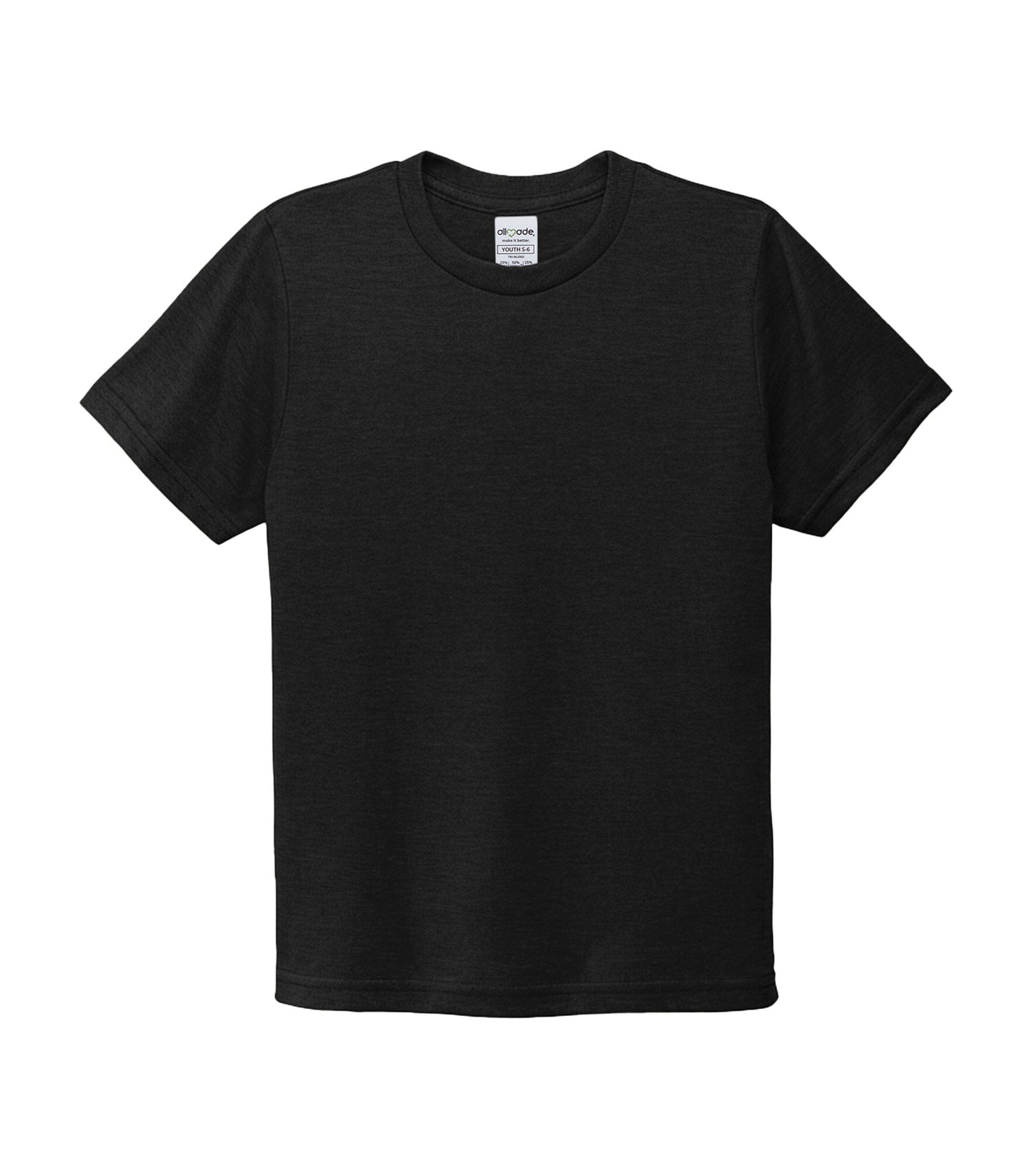 Allmade YOUTH ORGANIC COTTON TEE (AL210CA) - Deep Black