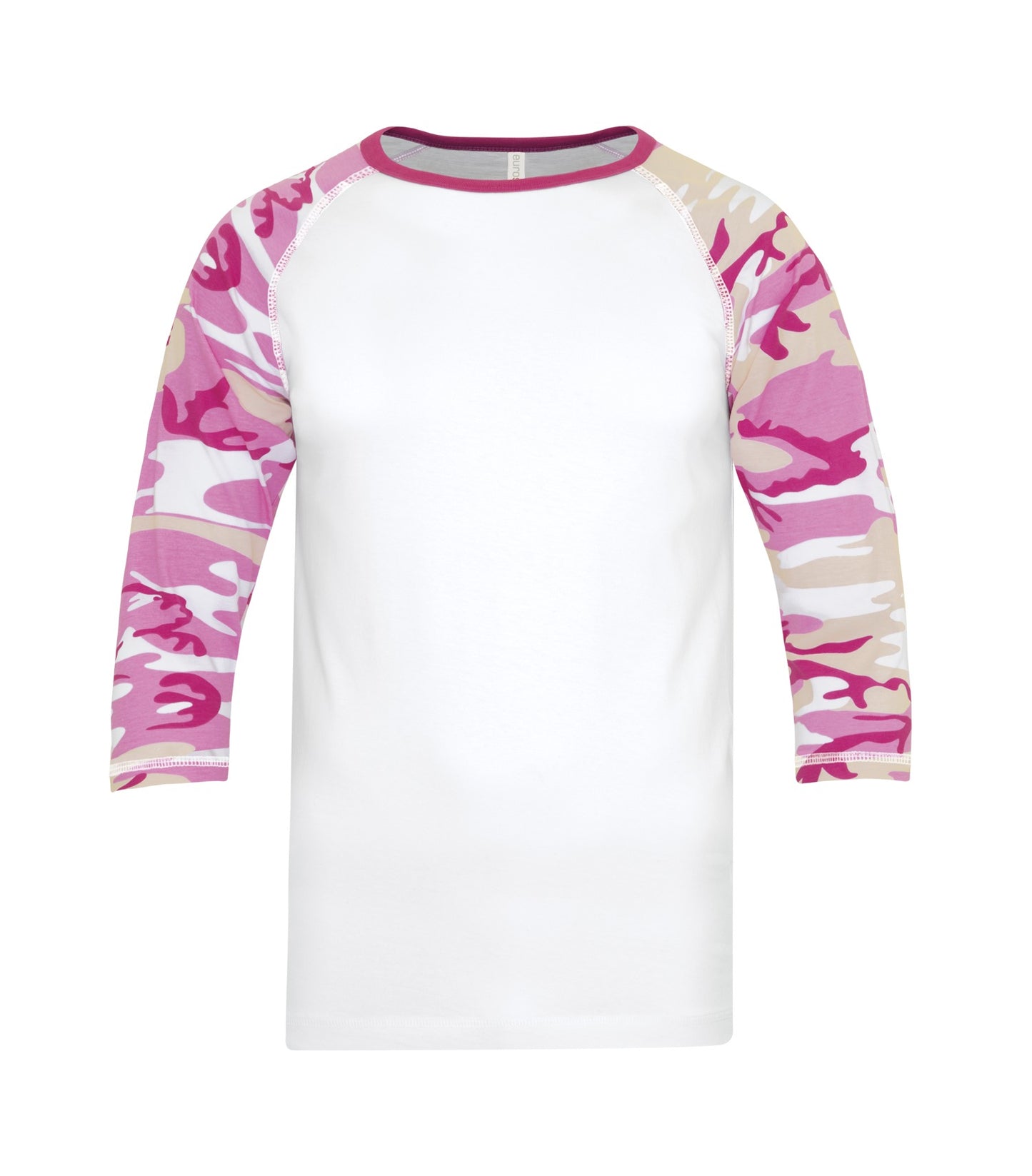 ATC RING SPUN BASEBALL TEE (ATC0822) - Pinkcamo
