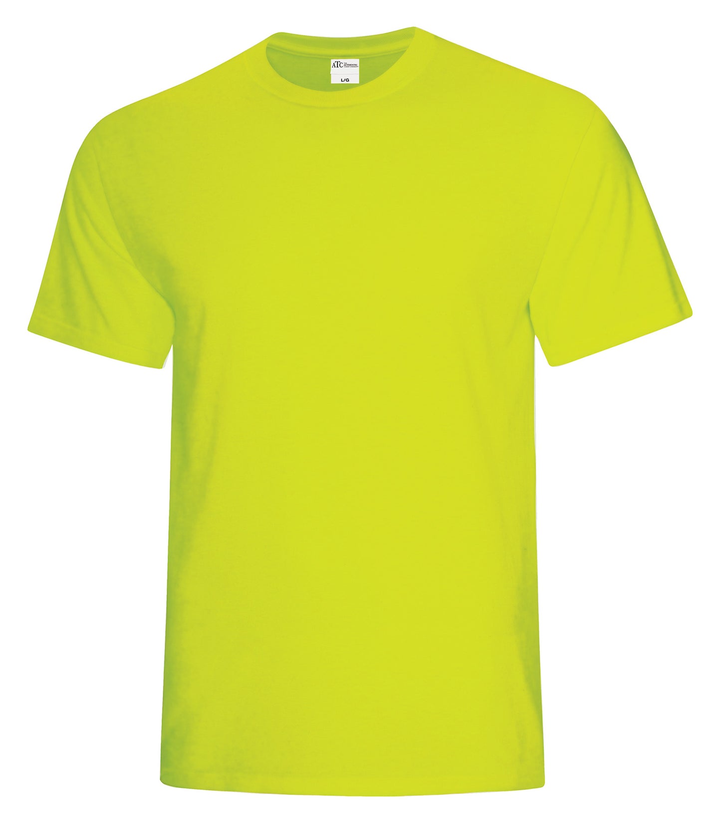 ATC Everyday Cotton Tee. - Safety Green