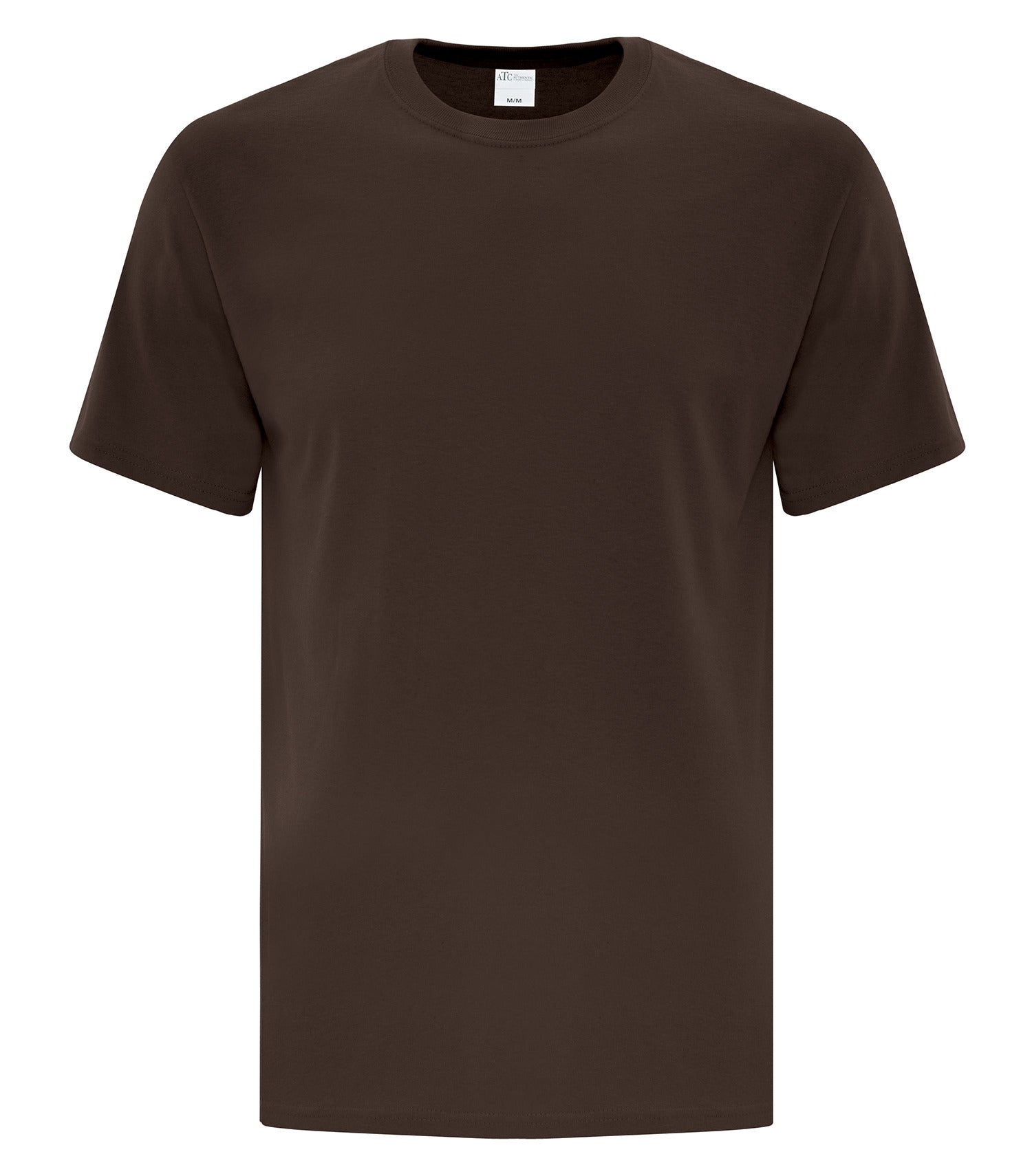 ATC EVERYDAY COTTON TEE (ATC1000) - Chocolate Brown